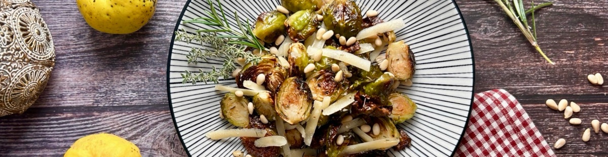 Roasted Brussels Sprouts – Kohlsprossen aus dem Ofen